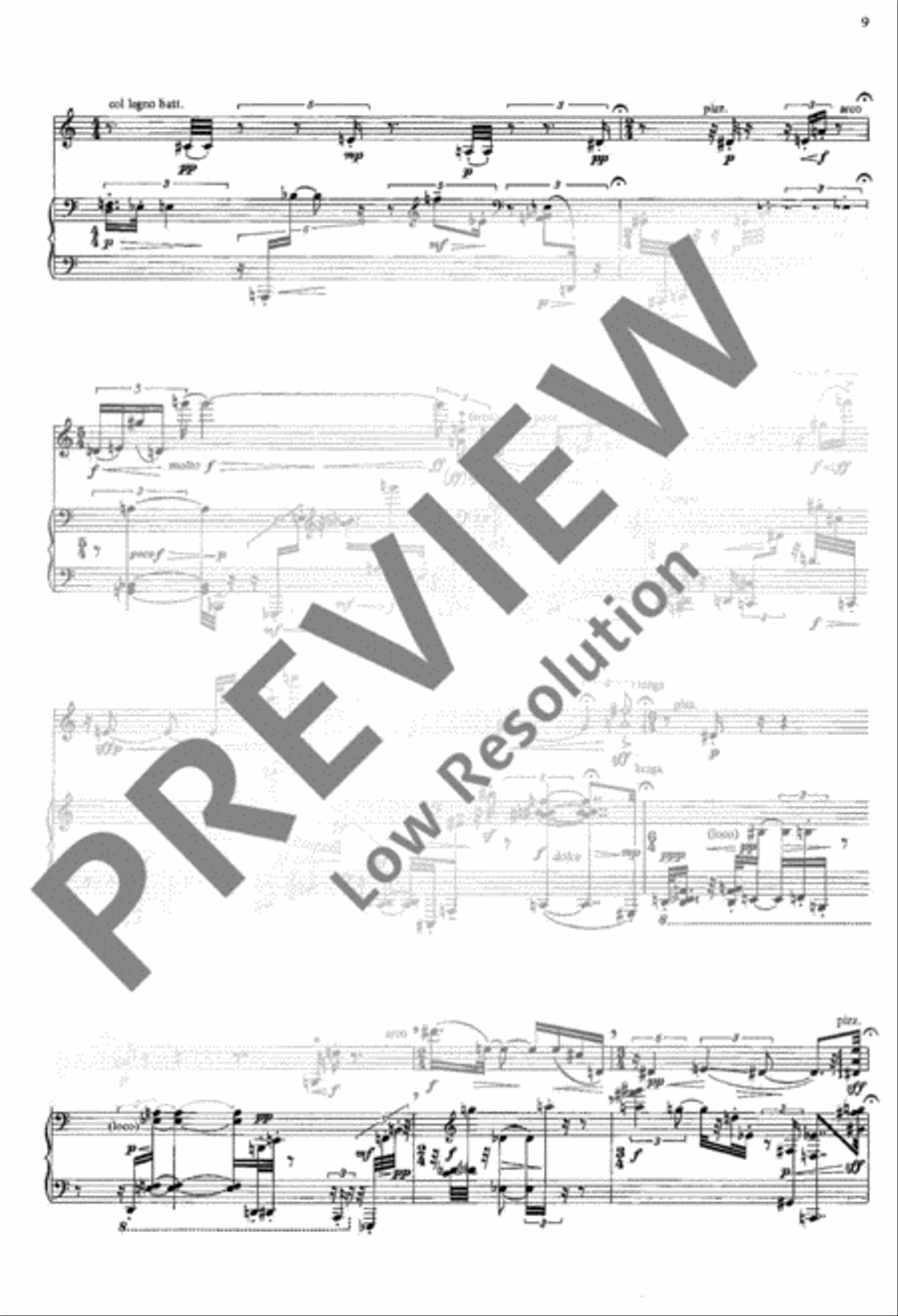 Songs without words Songs without words Violin Solo scores gallery preview page 10