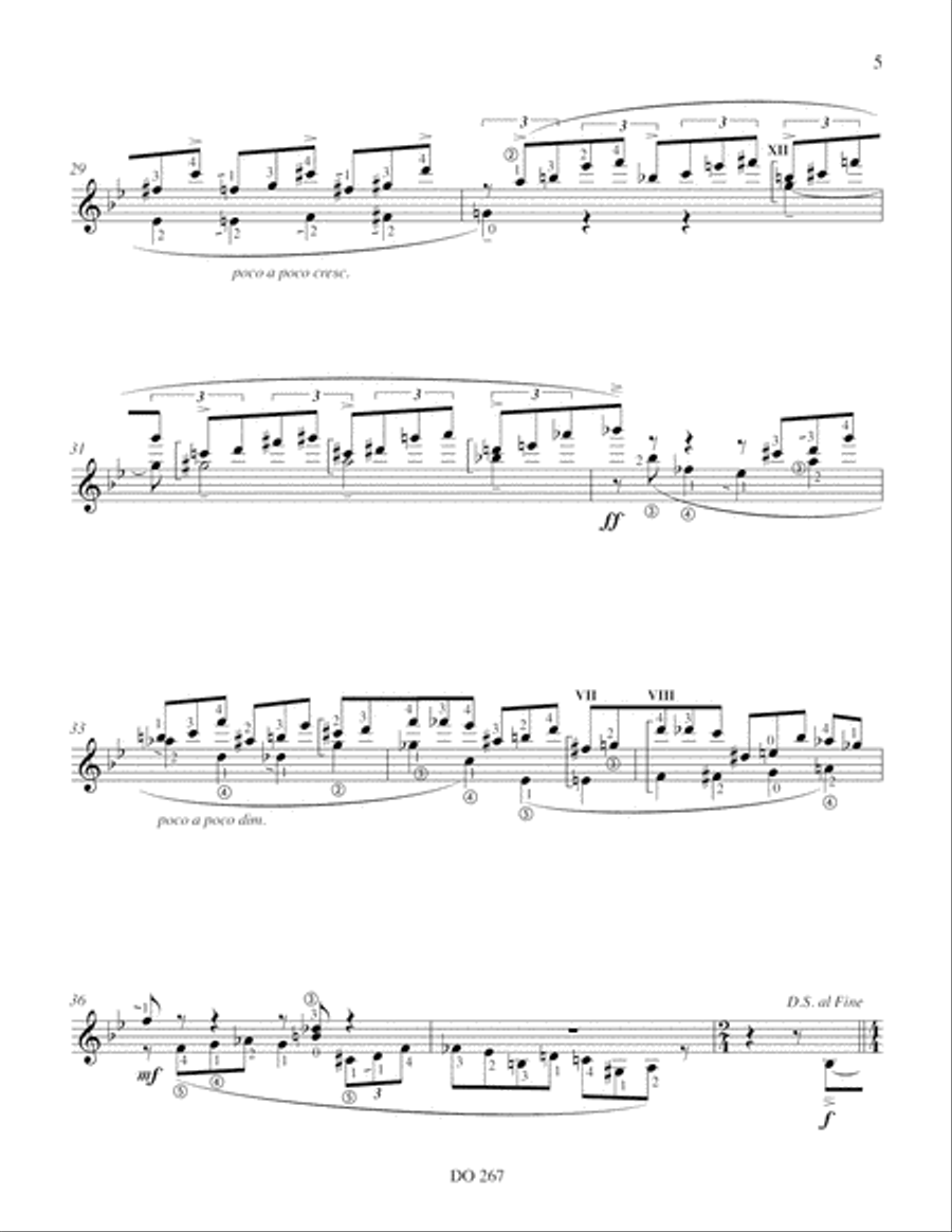 Book of the Unknown Standards Classical Guitar scores gallery preview page 5