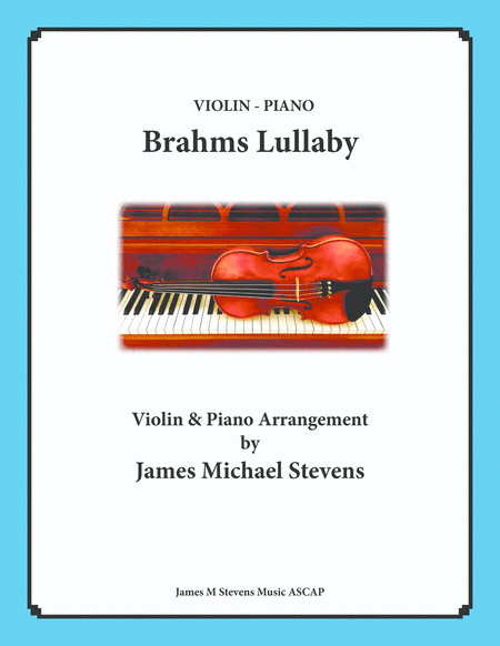 Brahms Lullaby - Violin & Piano image number null