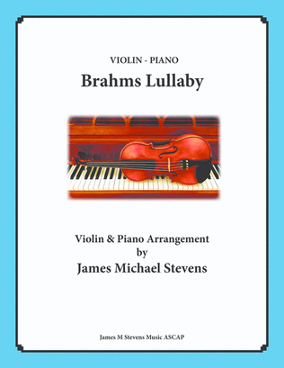 Brahms Lullaby - Violin & Piano