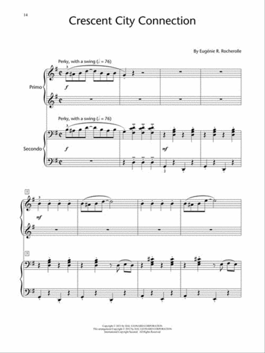 Piano Recital Showcase – Duet Favorites Piano Method scores gallery preview page 4