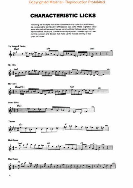Freddie Hubbard by Freddie Hubbard Trumpet Solo - Sheet Music