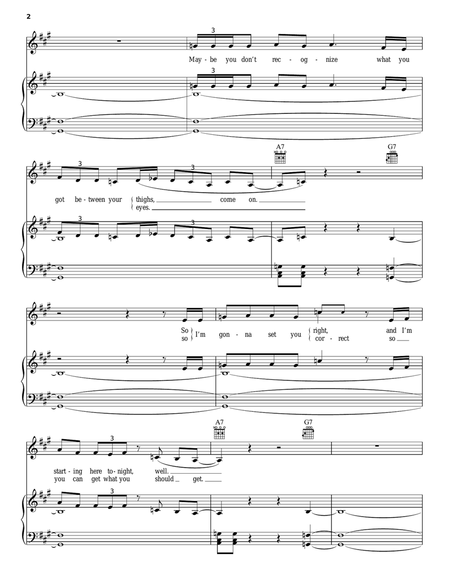 Rolling Hills Piano, Vocal, Guitar scores gallery preview page 2