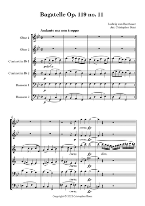 Bagatelle Op. 119, no. 11