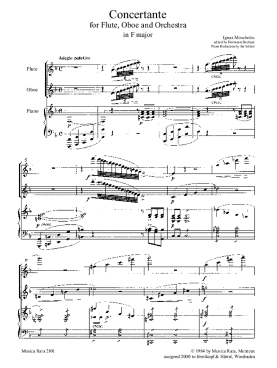 Concertante in F major Piano Trio scores gallery preview page 2