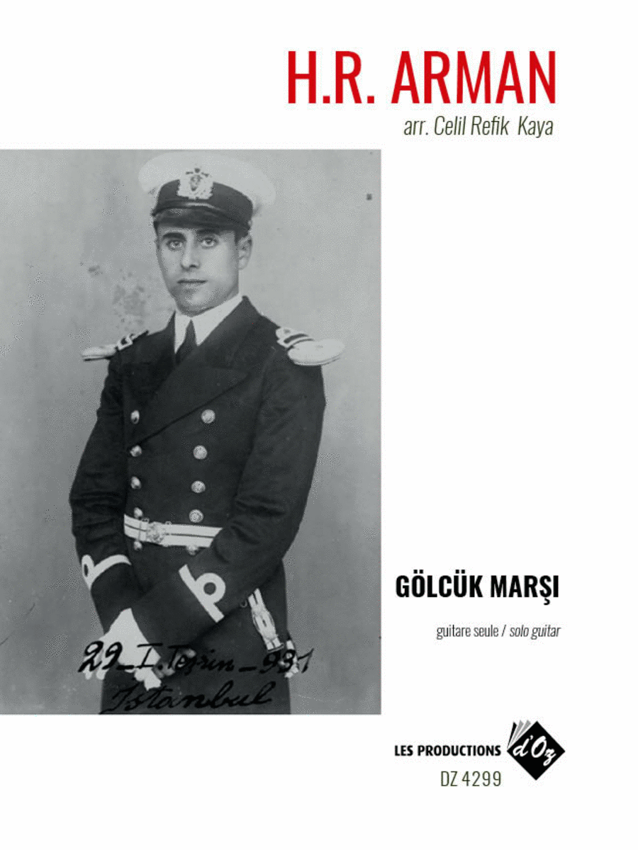 Gölcük Marşı Classical Guitar scores gallery preview page 1