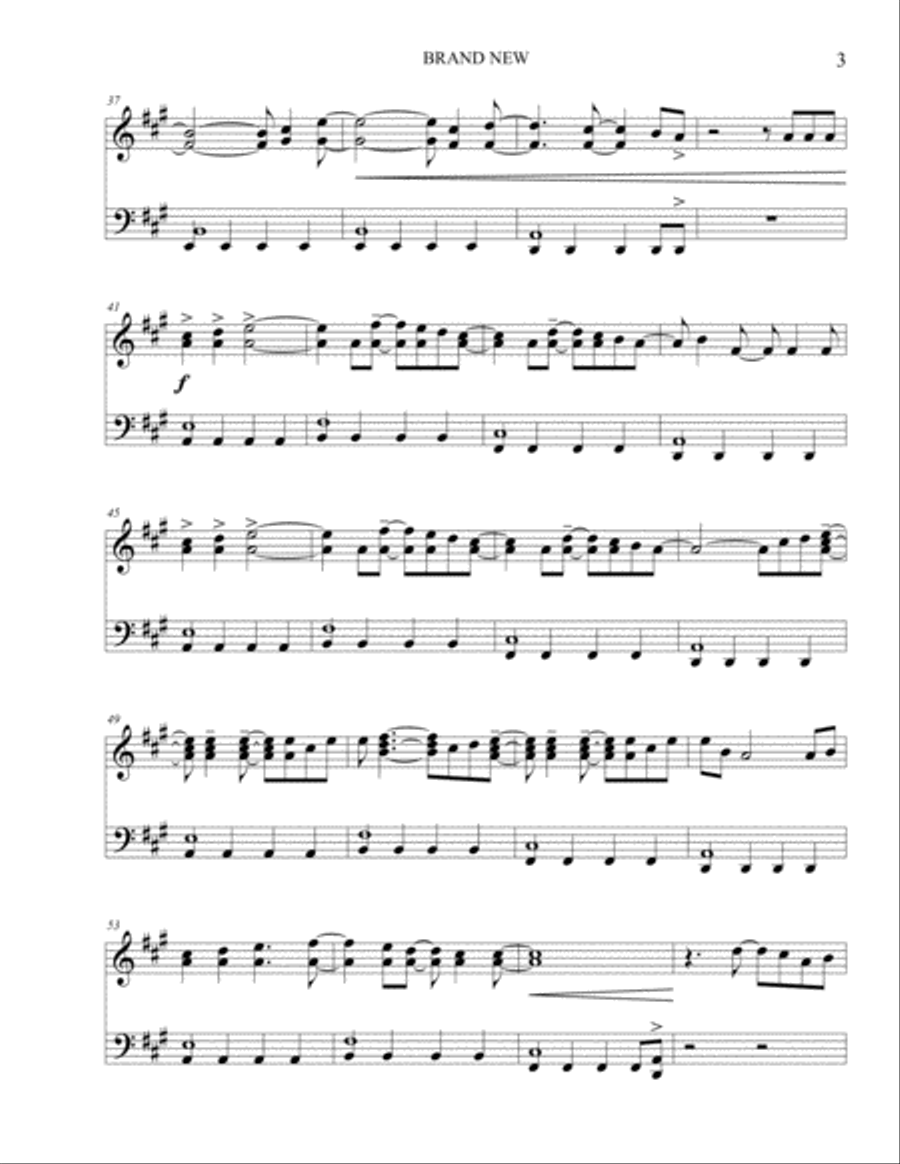 Brand New Easy Piano scores gallery preview page 4