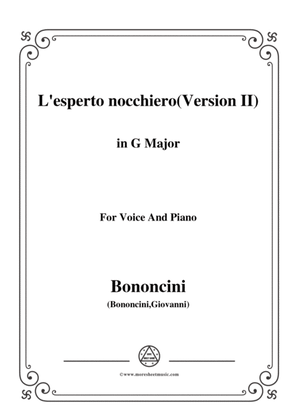 Bononcini Giovanni-L'esperto nocchiero(Version II),from 'Astarte',in G Major,for Voice and Piano