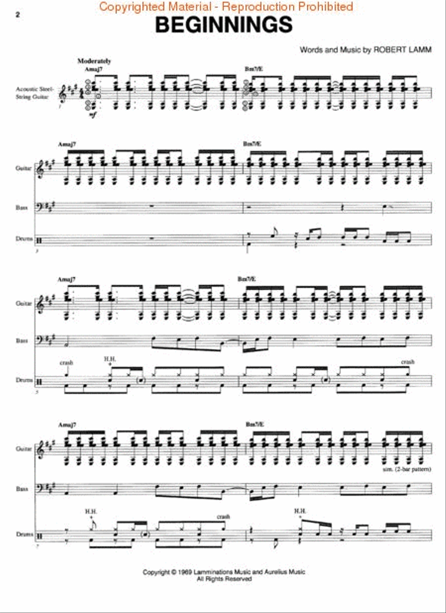 Chicago – Transcribed Scores Volume 1 Tenor Saxophone scores gallery preview page 3