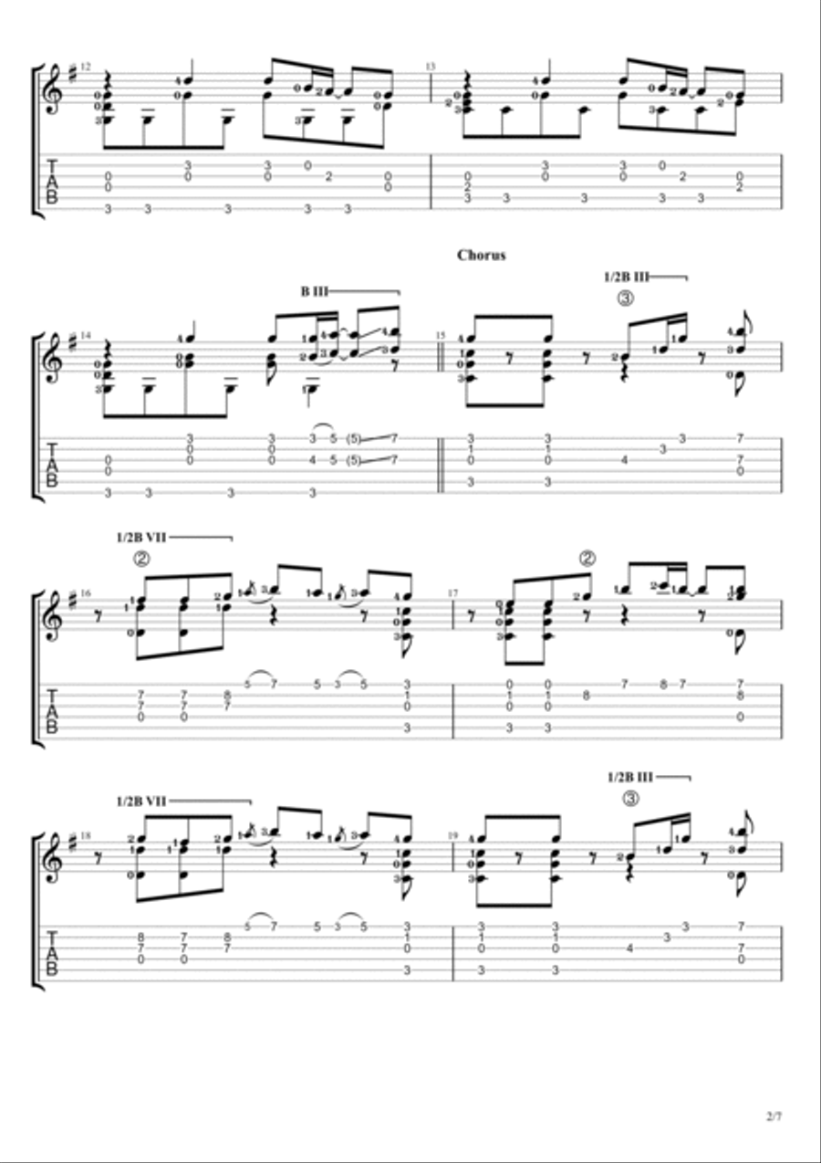 Call Me Maybe Acoustic Guitar scores gallery preview page 2