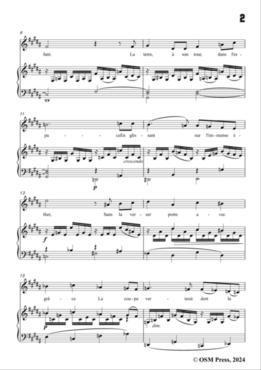 Paladilhe-L'Infini,in B Major Voice scores gallery preview page 3