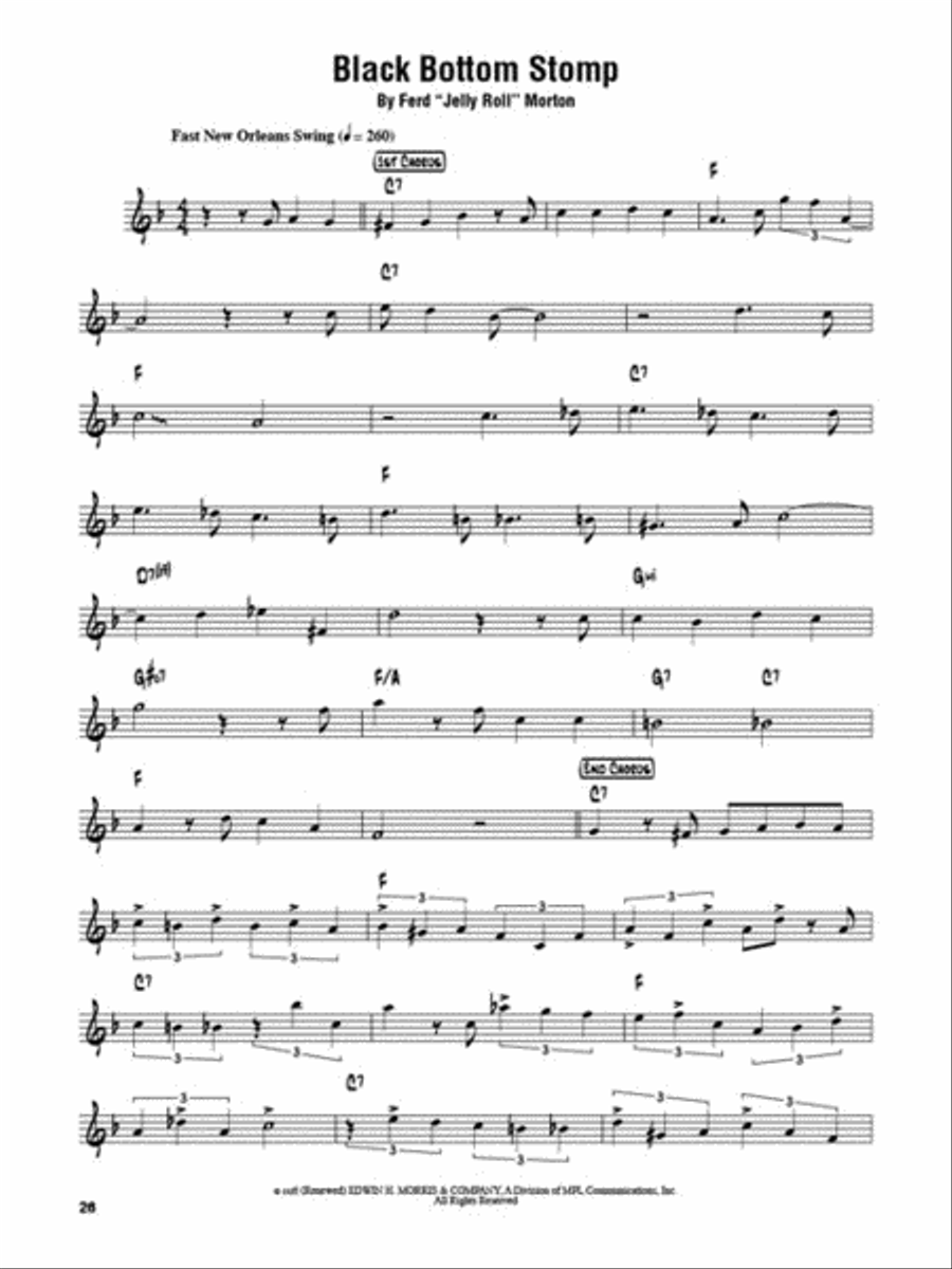 Wynton Marsalis – Omnibook B-Flat Instrument scores gallery preview page 5