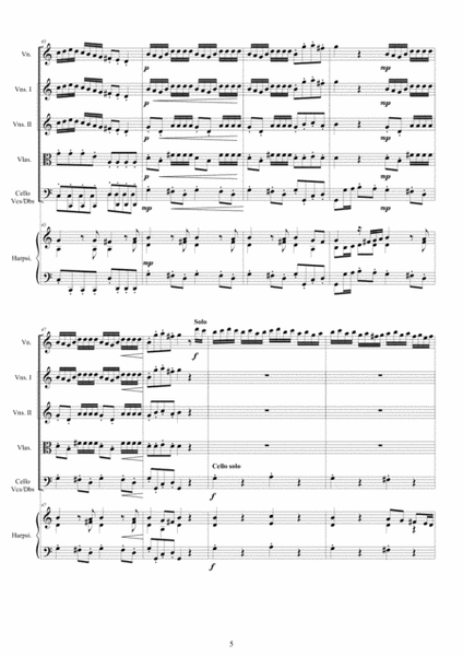 Vivaldi - Violin Concerto No.1 in C major RV181 Op.9 for Violin, strings and Harpsichord image number null