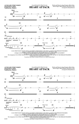 Heart Attack: Auxiliary Percussion