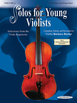 Book cover for Solos for Young Violists, Volume 4