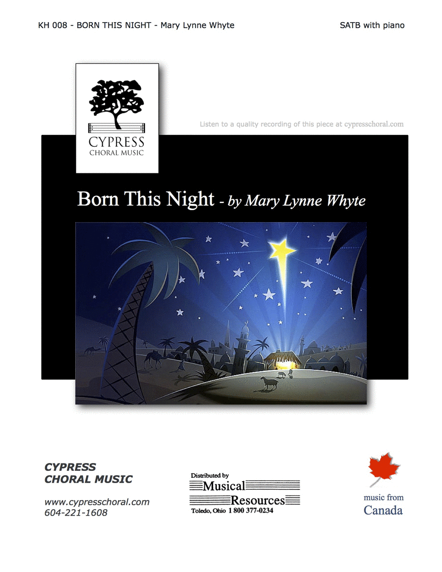 Born This Night Born This Night 3-Part scores gallery preview page 1