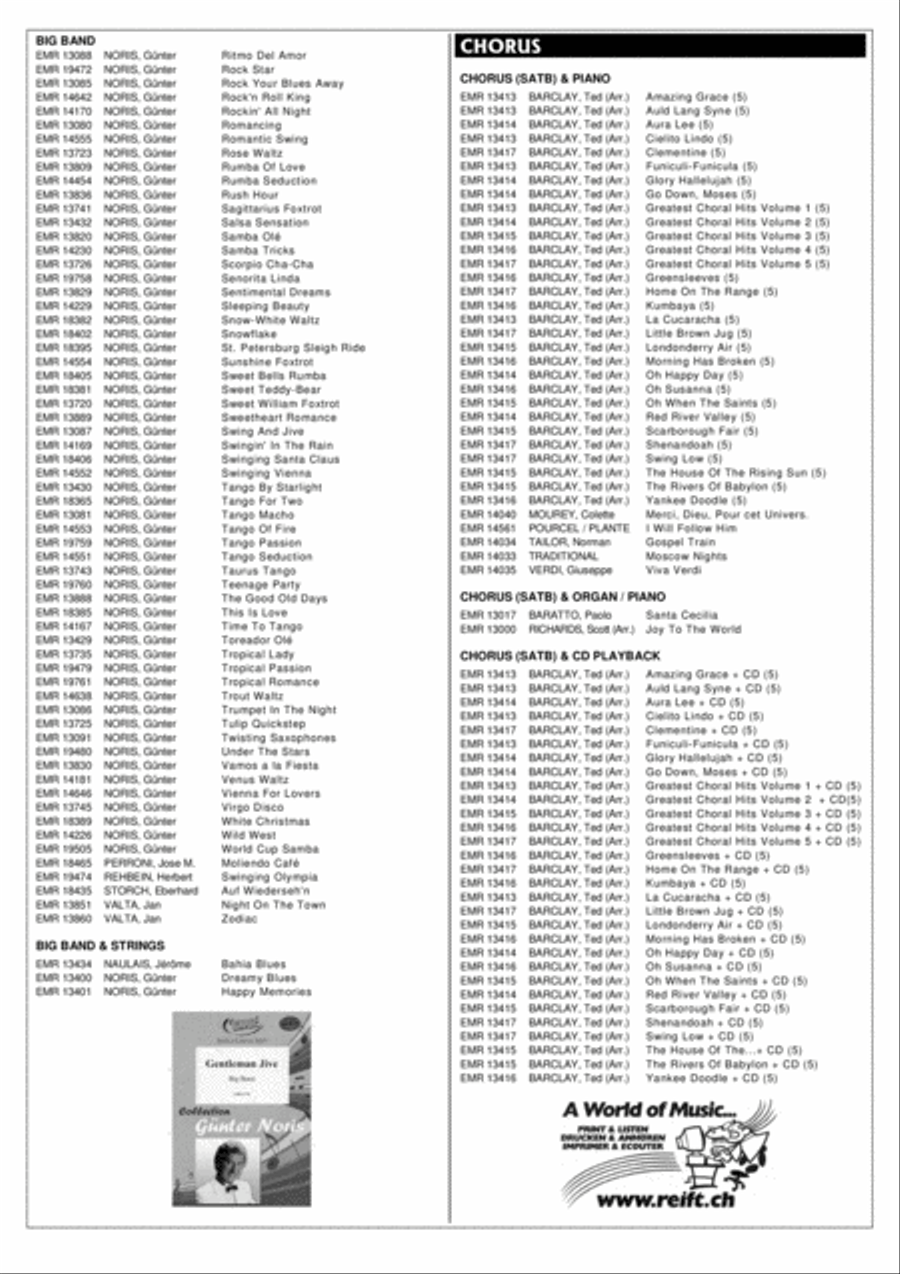 20 Celtic Hits Volume 4 4-Part scores gallery preview page 8