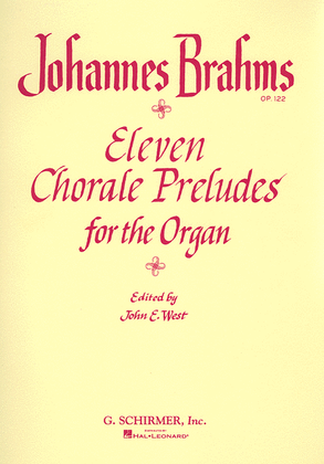 Book cover for 11 Chorale Preludes