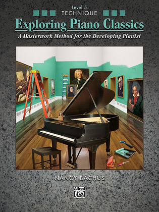 Book cover for Exploring Piano Classics Technique, Book 5