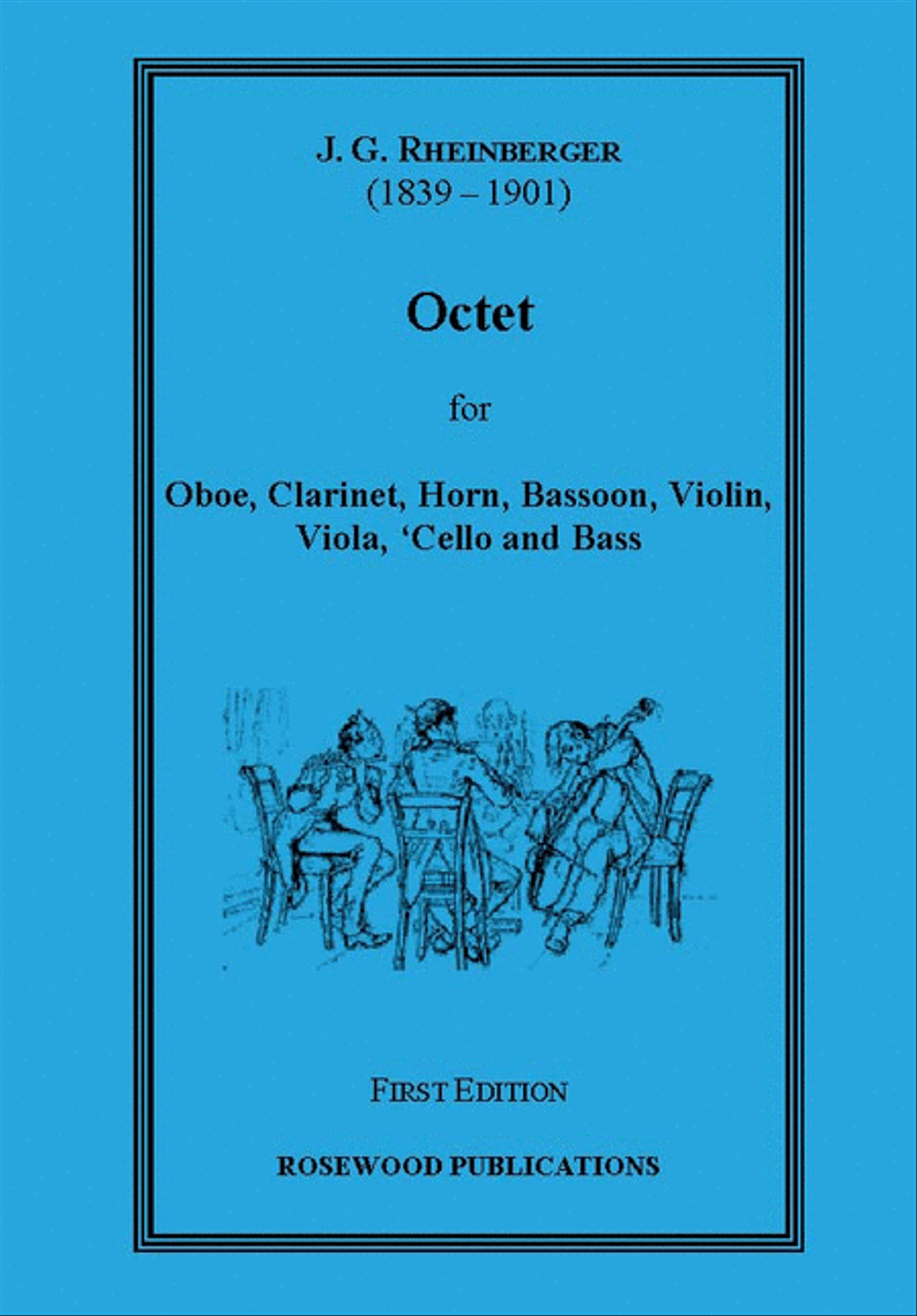 Octet (from the Nonet, Op. 139) Clarinet scores gallery preview page 1