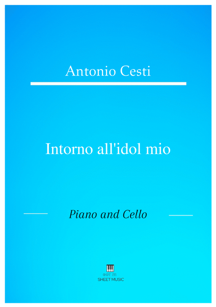 Antonio Cesti - Intorno all idol mio (Piano and Double Bass) image number null