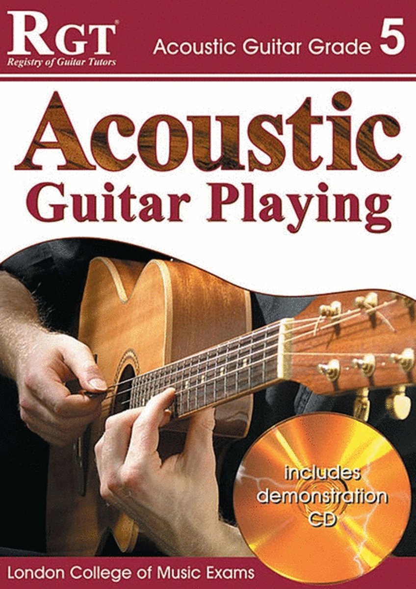 Rgt Acoustic Guitar Playing Grade 5 Book/CD