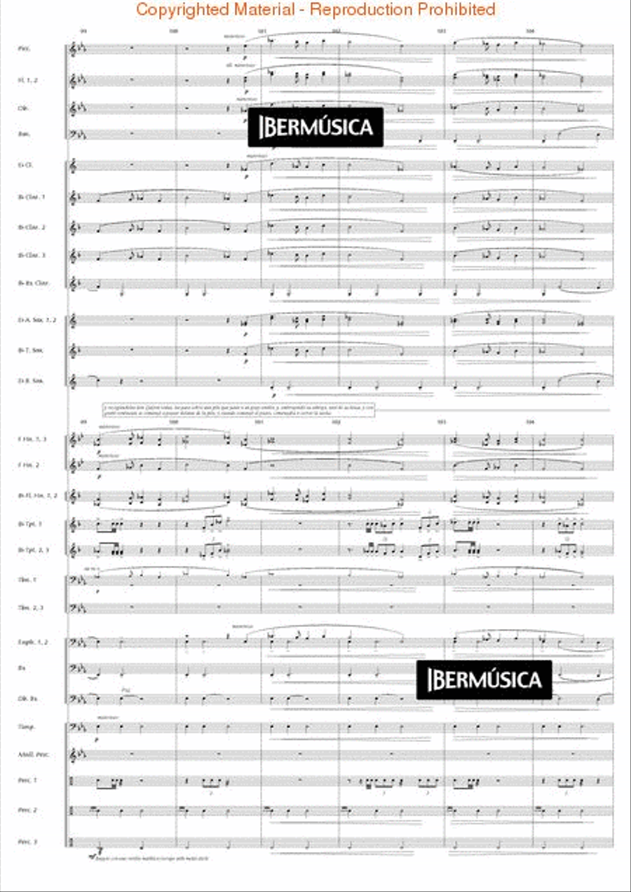 El Quijote Concert Band scores gallery preview page 13
