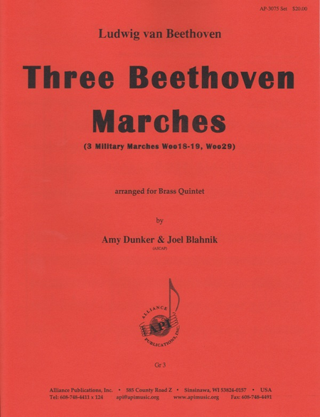 Three Beethoven Marches image number null