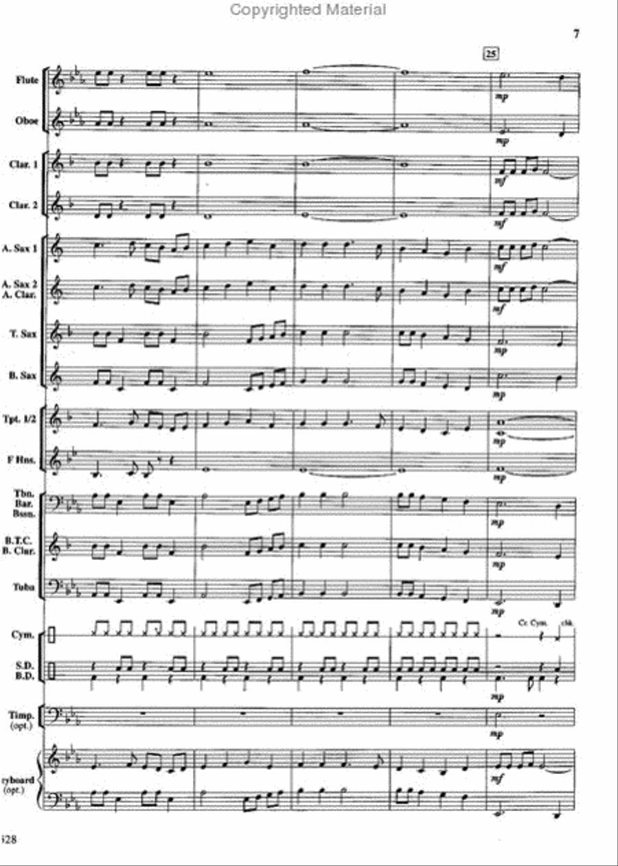 Banana Split Banana Split Concert Band scores gallery preview page 6