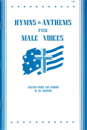 Book cover for Hymns and Anthems For Male Voices