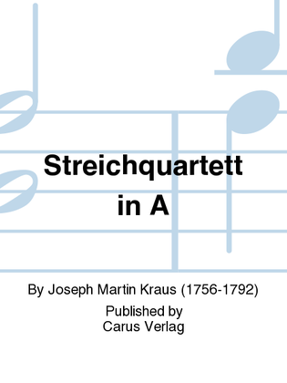 Book cover for Streichquartett in A