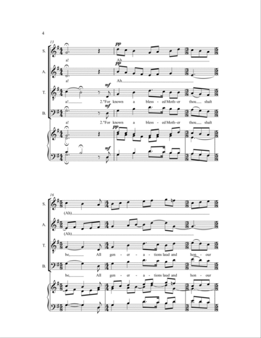 Gabriel's Message 4-Part scores gallery preview page 7