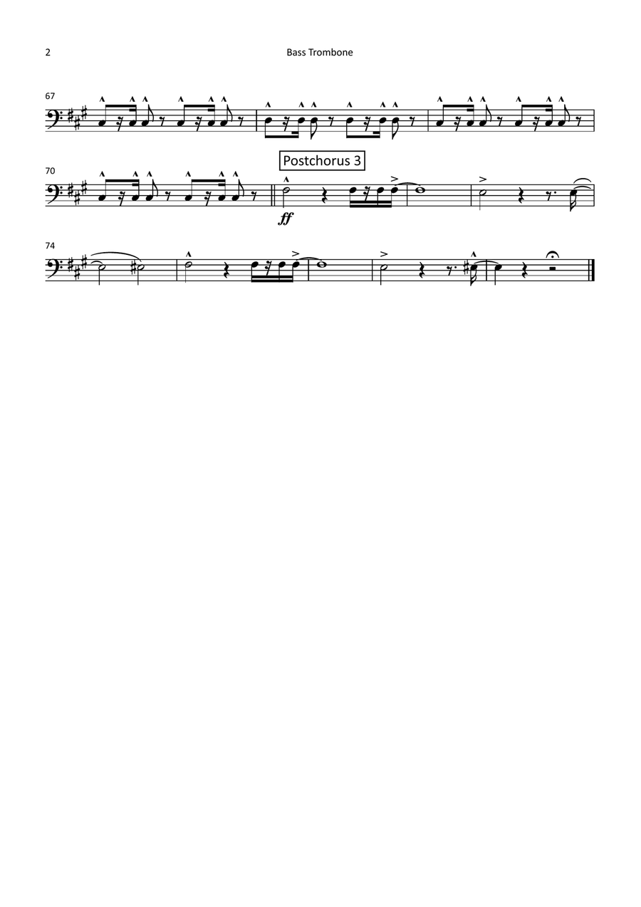 Unstoppable Full Orchestra scores gallery preview page 2
