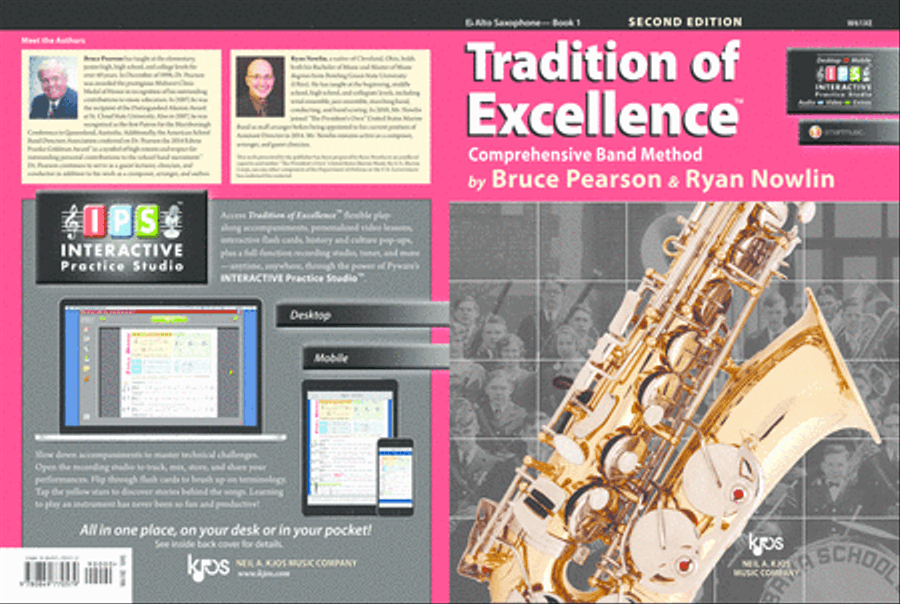 Tradition of Excellence Book 1 - Eb Alto Saxophone Concert Band Methods scores gallery preview page 2