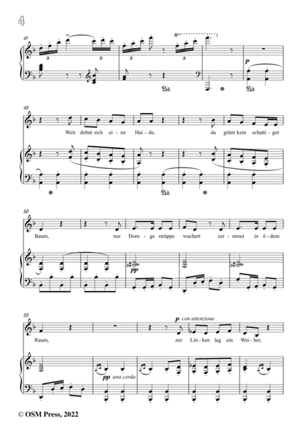 Loewe-Die Reigerbaize,in F Major,Op.106,for Voice and Piano