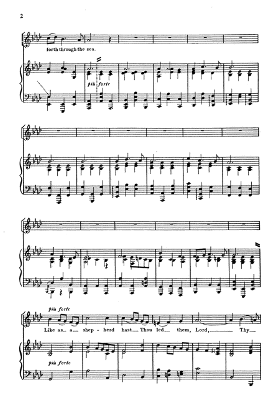 Thanks Be To Thee Thanks Be To Thee Unison Choir scores gallery preview page 3