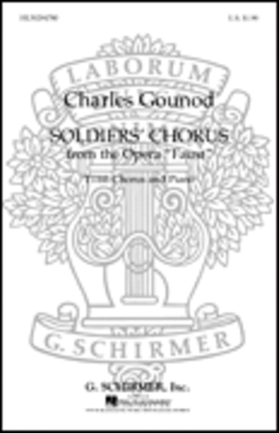 Soldiers Chorus From 'Faust') TTBB scores gallery preview page 1