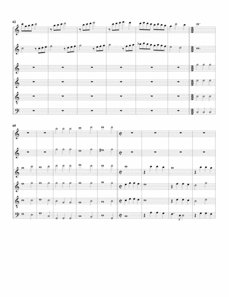 La Diamante a6 (Canzoni da suonare, 1616, no.14) - high version (arrangement for 6 recorders)