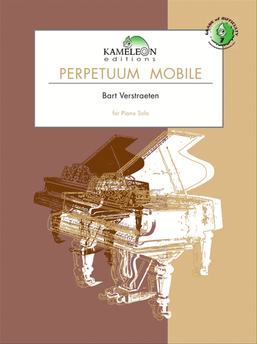 Perpetuum Mobile Piano Solo scores gallery preview page 1