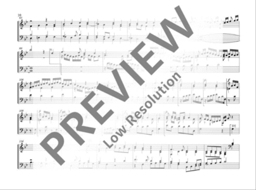 Complete Organ Works Organ scores gallery preview page 11