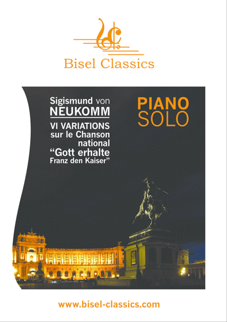 VI Variations sur le chant national 