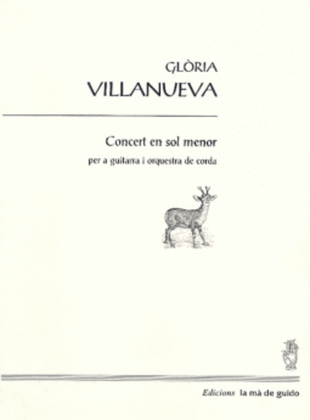Book cover for Concert en sol menor