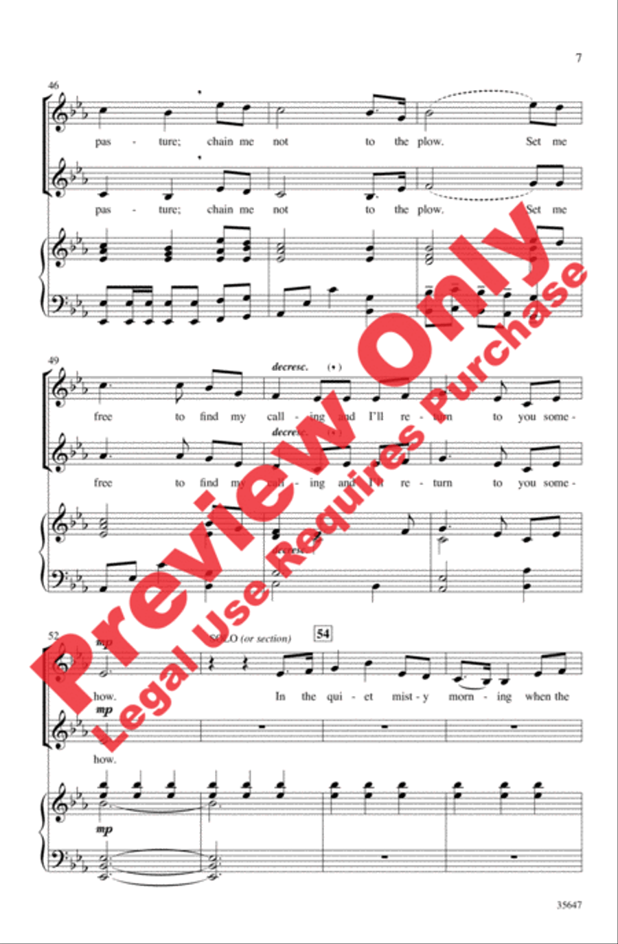 Homeward Bound Homeward Bound 2-Part scores gallery preview page 7