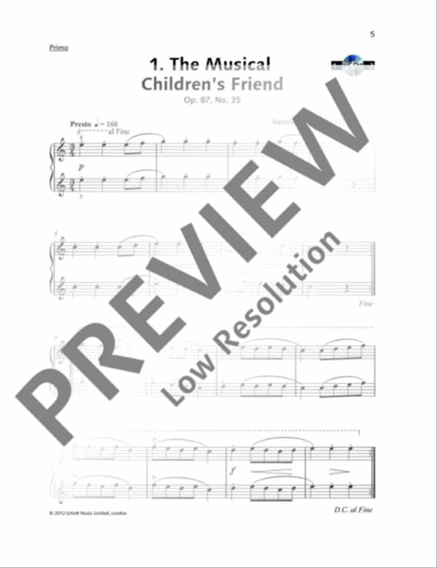 The Classical Piano Method Piano Method scores gallery preview page 6