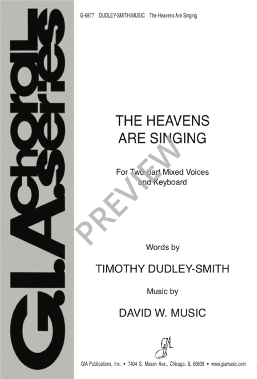 The Heavens Are Singing The Heavens Are Singing 2-Part scores gallery preview page 2
