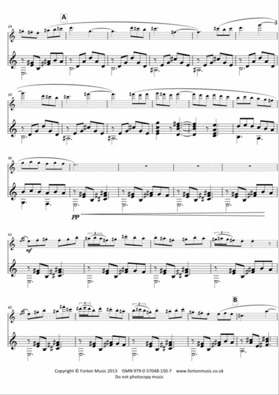 Mediterranea Flute scores gallery preview page 3