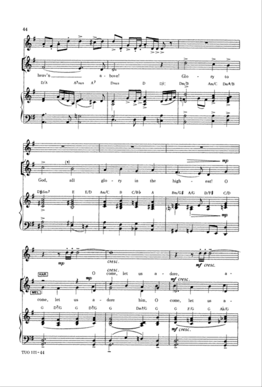 Christmasing 2-Part scores gallery preview page 46