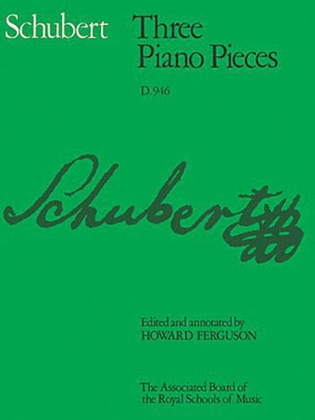Book cover for Three Piano Pieces