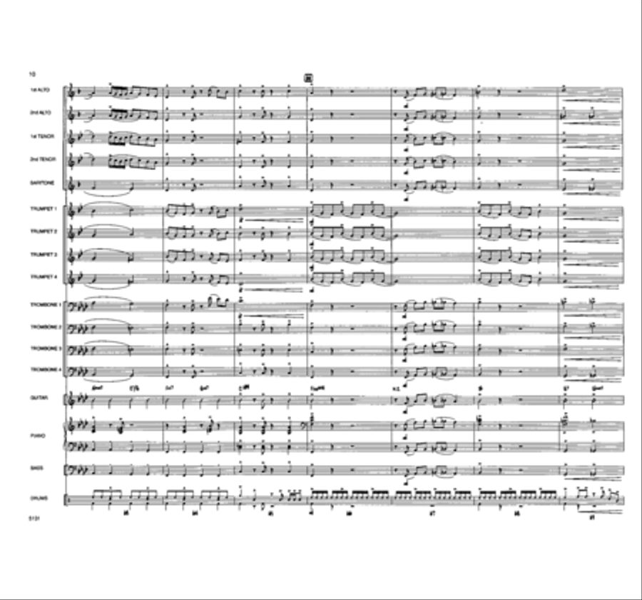 Vertigo Jazz Ensemble scores gallery preview page 11