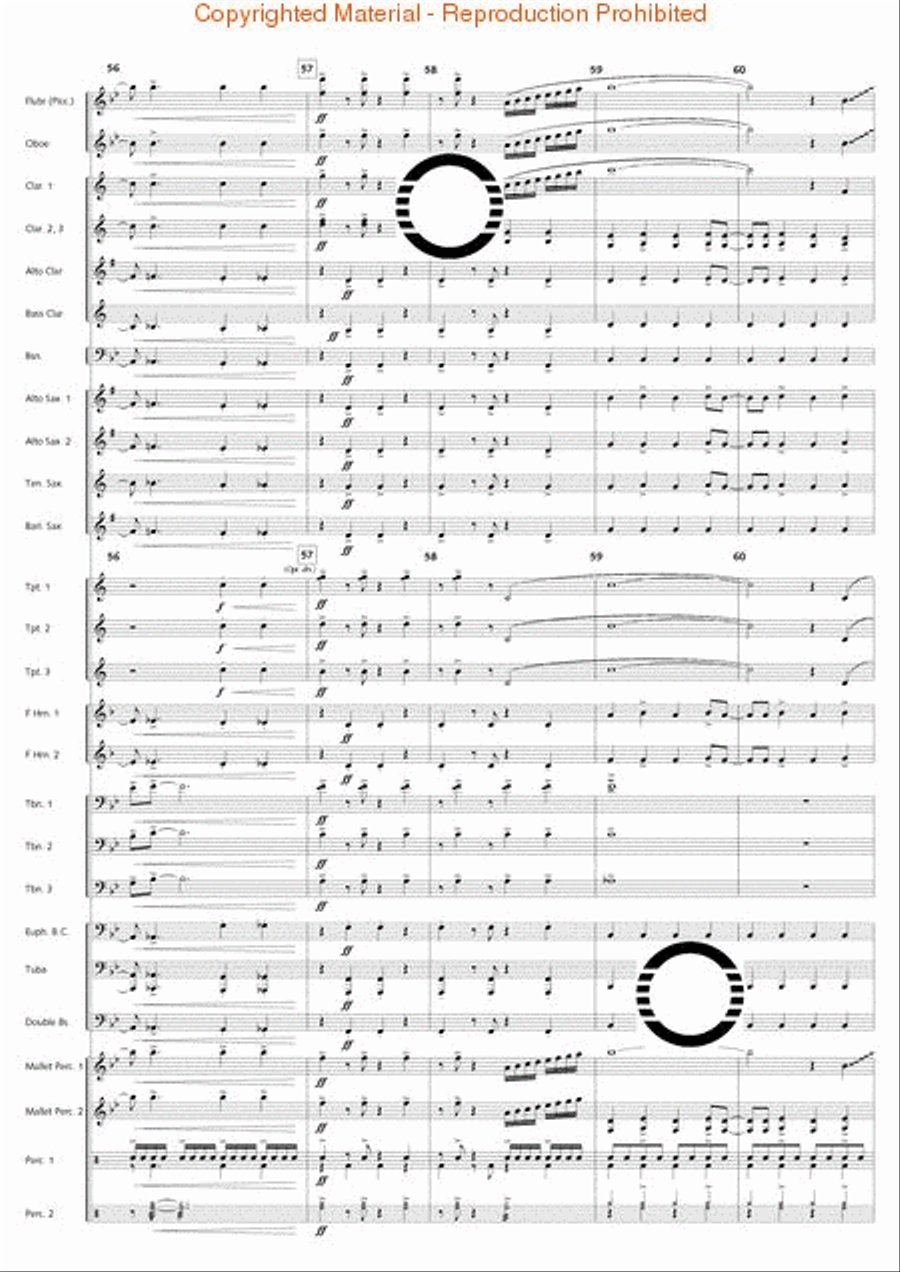 All Aboard! Concert Band scores gallery preview page 13
